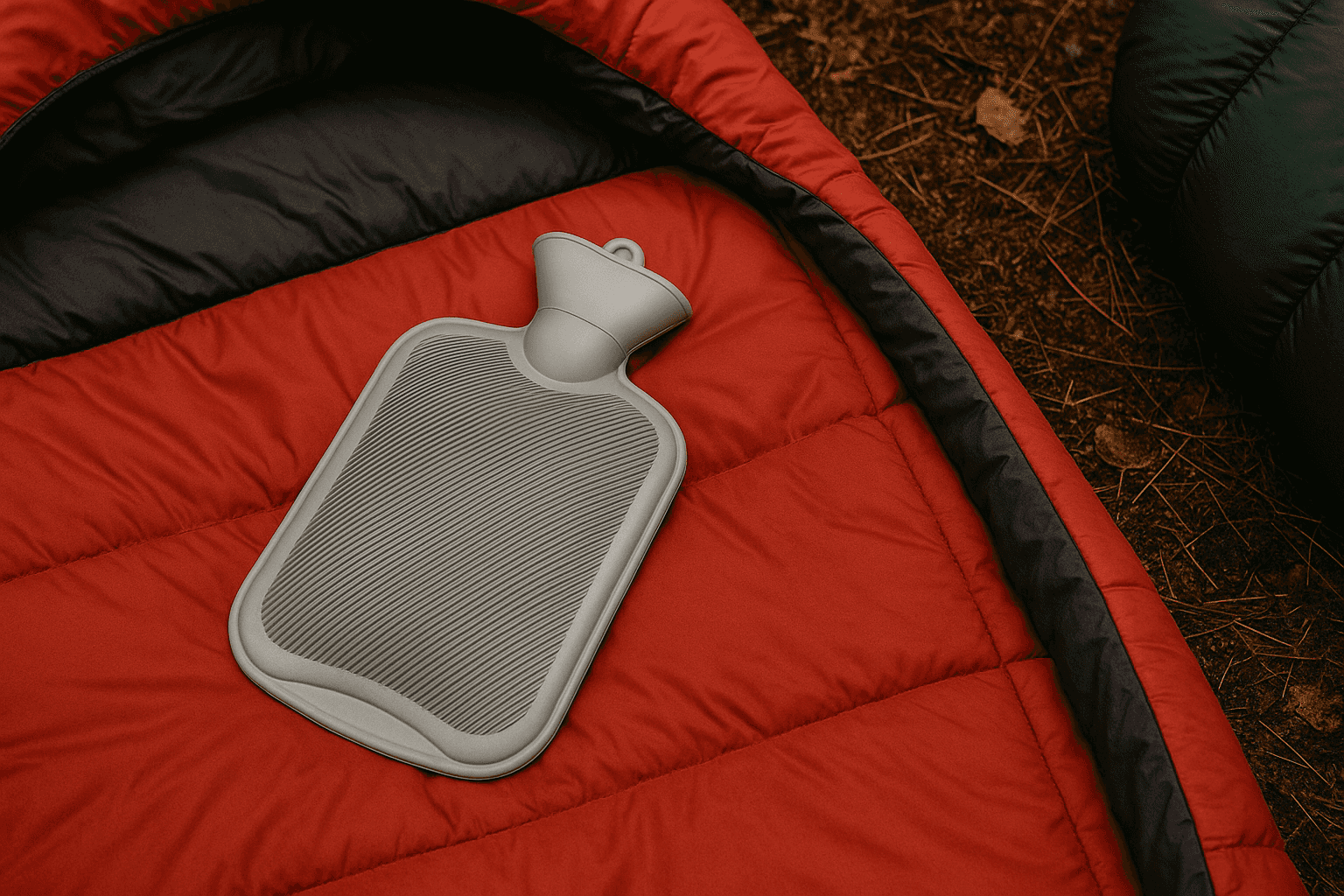 Hot Water Bottle Sleeping Bag Hack for Cold Nights