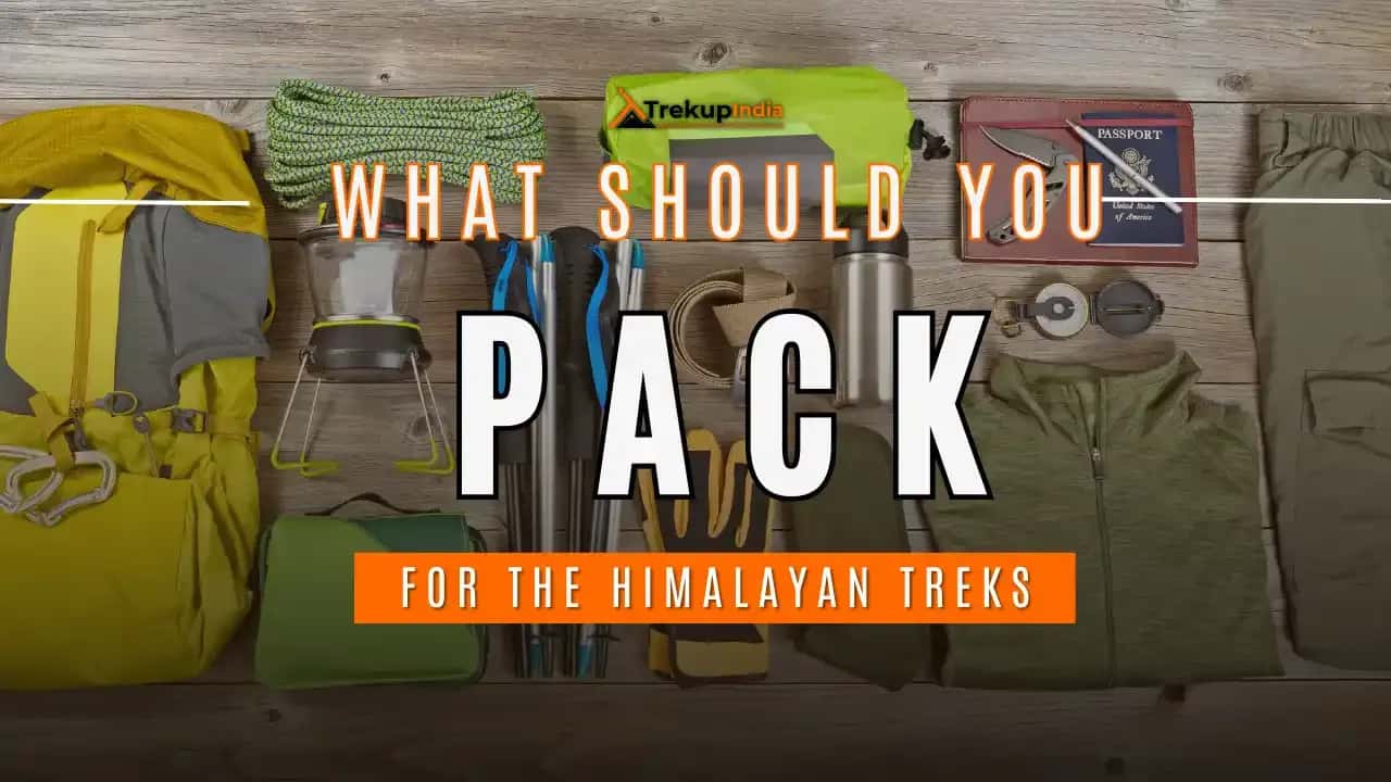 Things To Carry For The Winter Trek