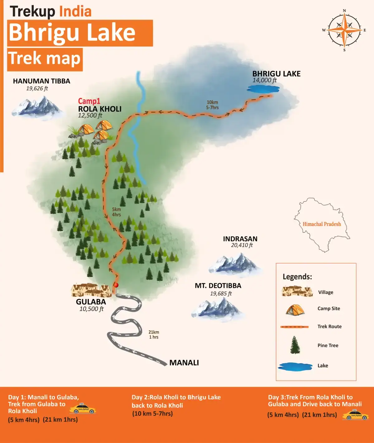 Trek Map Trek Map