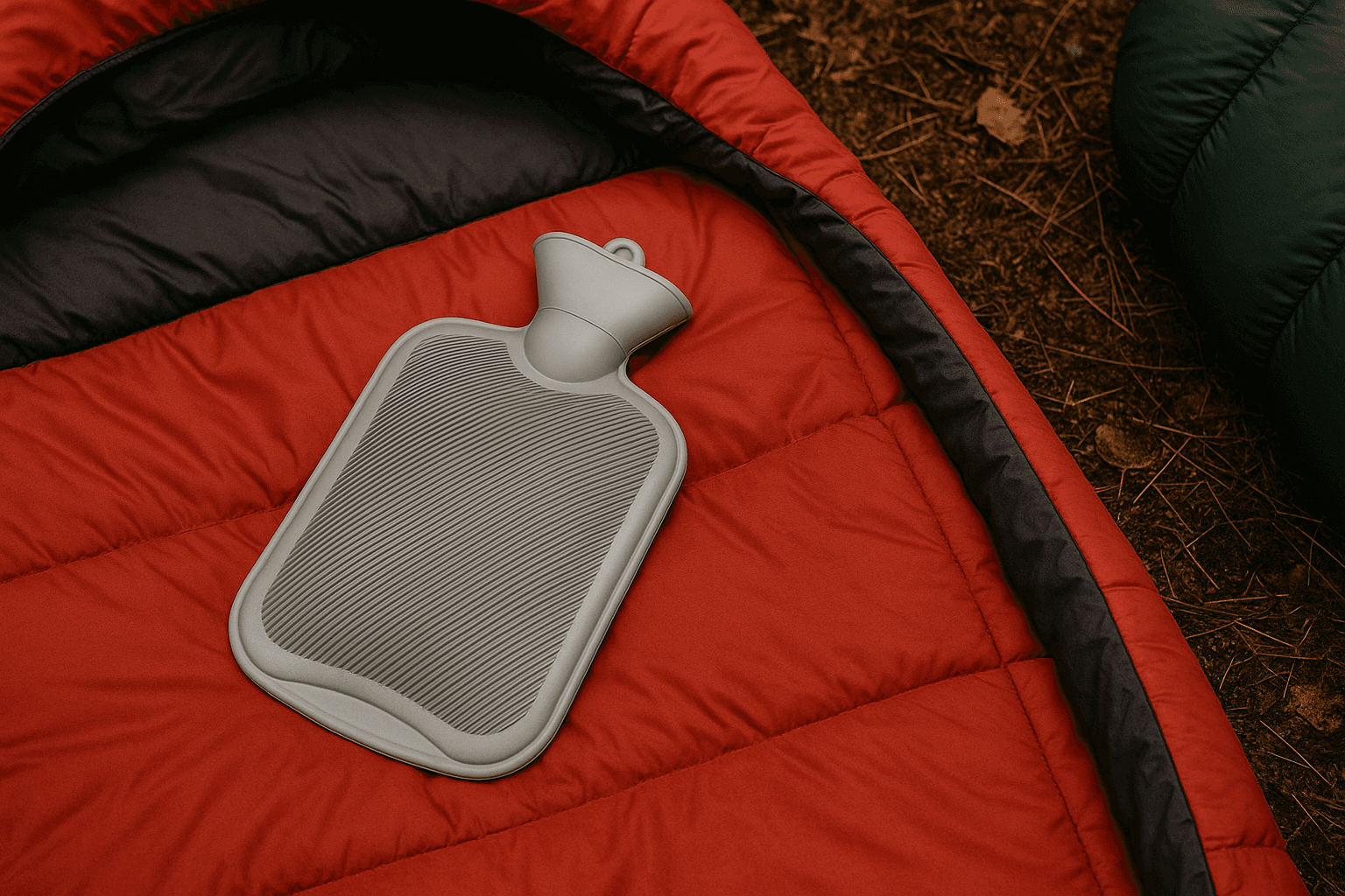 Hot Water Bottle Sleeping Bag Hack for Cold Nights